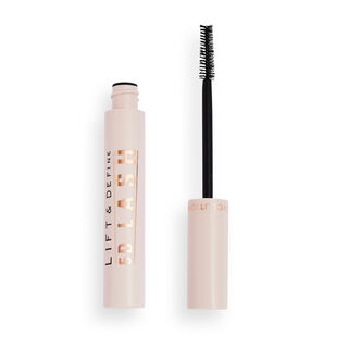 Makeup Revolution 5D Lash Mascara 5D mascara bottle and brush