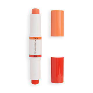 Makeup Revolution Colour Correcting Stick Red & Peach Makeup Revolution Colour Correcting Stick Red & Peach