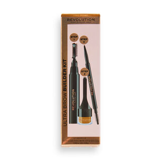 Makeup Revolution Ultra Brow Builder Kit Light Brown
