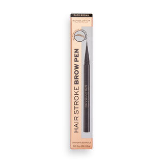 Makeup Revolution Hair Stroke Brow Pen Dark Brown