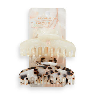 Revolution Haircare Acetate Claw Clip Tortoiseshell/ Ivory Revolution Haircare Acetate Claw Clip Tortoiseshell/ Ivory