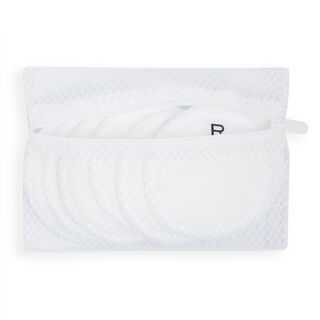 Revolution Skincare Recycled & Reusable Cleansing Pads White Revolution Skincare Recycled & Reusable Cleansing Pads White