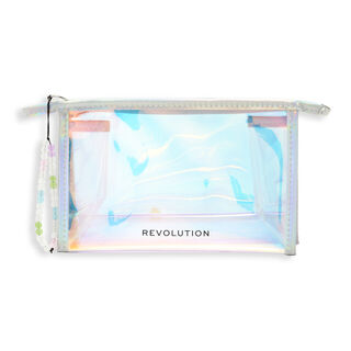 Makeup Revolution Mood Switch Holographic Makeup Bag Makeup Revolution Mood Switch Holographic Makeup Bag