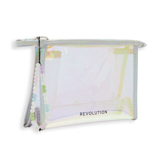 Makeup Revolution Mood Switch Holographic Makeup Bag Makeup Revolution Mood Switch Holographic Makeup Bag