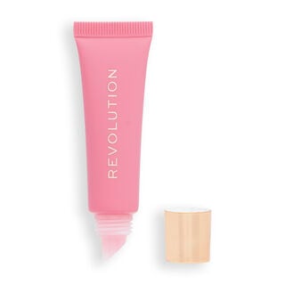 Makeup Revolution Juicy Peptide Lip Balm Pink Strawberry Makeup Revolution Juicy Peptide Lip Balm Pink Strawberry