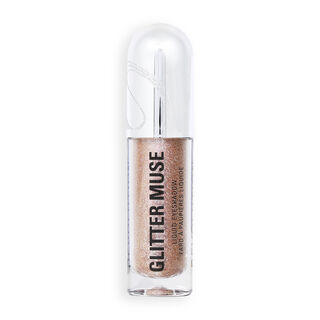 Revolution Metallic Muse Glitter Muse Liquid Eyeshadow Gold Revolution Metallic Muse Glitter Muse Liquid Eyeshadow Gold