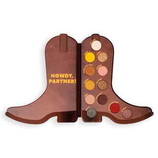 Disney and Pixar's Toy Story x Revolution Woody Boot Eyeshadow Palette Disney and Pixar's Toy Story x Revolution Woody Boot Eyeshadow Palette