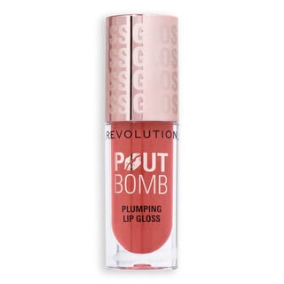 Revolution Pout Bomb Plumping Gloss Melba Warm Peach