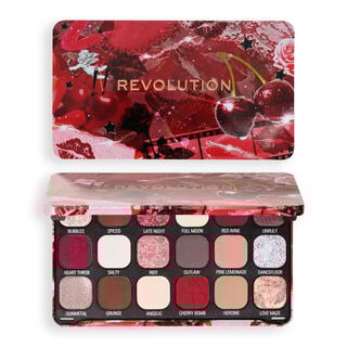 Revolution Forever Flawless Eyeshadow Palette Cherry Rebel Red Revolution Forever Flawless Eyeshadow Palette Cherry Rebel Red