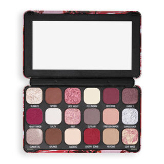 Revolution Forever Flawless Eyeshadow Palette Cherry Rebel Red Revolution Forever Flawless Eyeshadow Palette Cherry Rebel Red