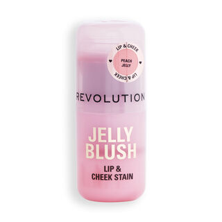 Revolution Jelly Blush Stick Lip and Cheek Stain Peach Orange Revolution Jelly Blush Stick Lip and Cheek Stain Peach Orange