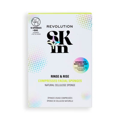 Revolution Skin Rinse & Rise Cellulose Facial Sponges Revolution Skin Rinse & Rise Cellulose Facial Sponges