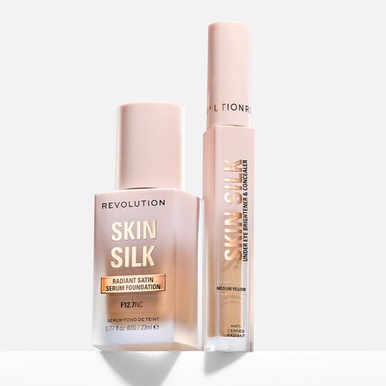 Revolution Skin Silk Radiant Skin Foundation & Concealer Duo Revolution Skin Silk Radiant Skin Foundation & Concealer Duo