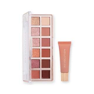 Makeup Revolution Juicy Peptide Lip & Icon Palette Duo Makeup Revolution Juicy Peptide Lip & Icon Palette Duo