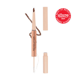 Makeup Revolution Fluffy Brow Filter Duo Medium Brown Makeup Revolution Fluffy Brow Filter Duo Medium Brown