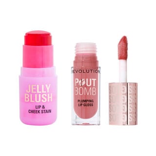 Revolution Jelly Blush & Pout Duo Revolution Jelly Blush & Pout Duo