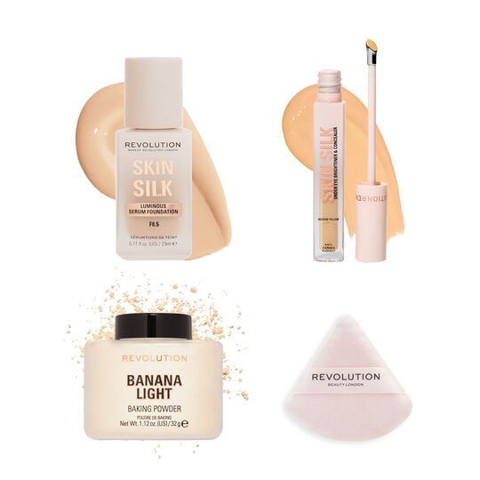 Revolution Skin Silk Base & Bake Set